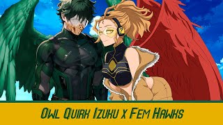 Owl Quirk Izuku x Fem Hawks  MHA Texting Story  VALENTINES DAY ONESHOT [upl. by Eaner]