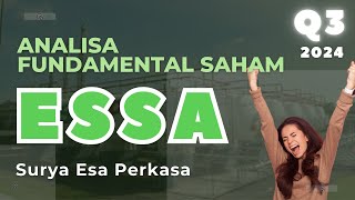 Cara Investasi Saham ESSA Q3 2024  Surya Esa Perkasa [upl. by Enamrahc]