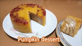 Pumpkin dessert delicious autumn dessert [upl. by Blaise154]