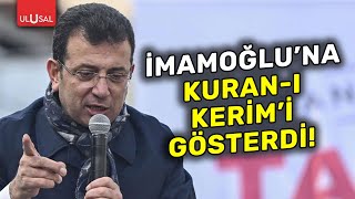 Ekrem İmamoğlu konuşurken gergin anlar yaşandı  ULUSAL HABER [upl. by Enitsugua106]