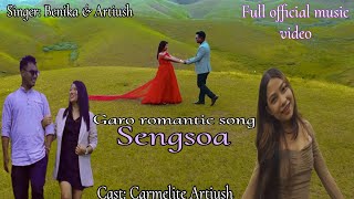 Sengsoa  Full Official Music VideoBenika ft Artiush  Cast Carmelite  Garo love song [upl. by Maggi]