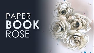 Paper Book Rose  DIY [upl. by Akira]