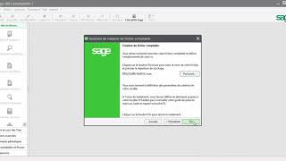 SAGE 100 COMPTABILITÉ i7  créer un fichier dentreprise au Maroc [upl. by Eceirahs]