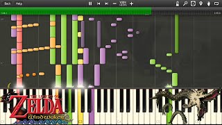 Wind Waker  Molgera Ganons Tower Synthesia [upl. by Kathi]