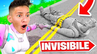 DIVENTO INVISIBILE PER BARARE NEL NASCONDINO CON I MIEI AMICI SU FORTNITE [upl. by Dleifxam]