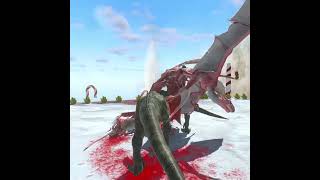 T rex vs Wyvern Fight With SHINCHAN vs CHOP Epic Battle [upl. by Gwendolin]