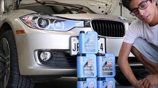 How to Change Oil on a BMW 3 series [upl. by Nyledaj341]