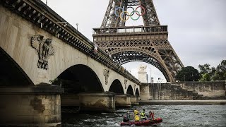 Flaute statt Boom Weniger Touristen in Paris vor den Olympischen Spielen 2024 [upl. by Ellehcin]