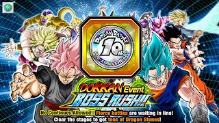 10th Anni Coin Collecting Missions  Dokkan Event Boss Rush 3 [upl. by Aridan]