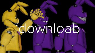 FNAF\DC2downloadnew spring bonnie [upl. by Afatsuom]