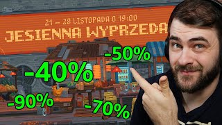 Ruszyła Wyprzedaż Jesienna Steam 2023  które gry warto kupić [upl. by Anitnahs]