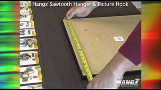 Sawtooth Hanger amp Sawtooth Hook Video [upl. by Sutsuj]