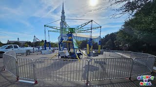 Ballistic Swing Carnival Ride  Procedures amp Operations [upl. by Townie]