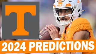 Tennessee Volunteers 2024 Season Predictions [upl. by Anived459]