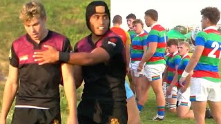 Highlights  When schools rugby sides from England and New Zealand clash  Millfield vs Hamilton [upl. by Crawford]