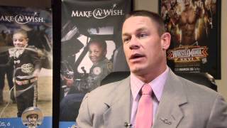 John Cena WWE Superstar Talks About Granting Wishes for MakeAWish® [upl. by Ap]