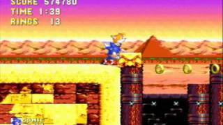 Lets Play Sonic 3 amp Knuckles Sandopolis Zone Part 1 [upl. by Damaris]