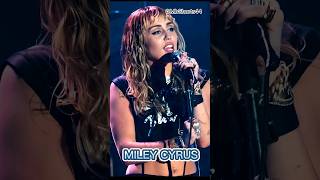 MILEY CYRUS  Heart of Glass Cover en live [upl. by Aihtnic]