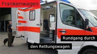 Roomtour durch unseren Rettungswagen  Vom Rettungswagen zum Wohnmobil [upl. by Zosi577]