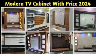 Modern TV Cabinet With Price 2024  TV Cabinet Design  TV Unit  TV Showcase  TV Unit Design 2024 [upl. by Janyte]