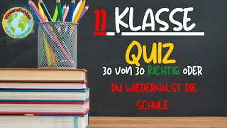 11 Klasse Quiz Teste dein Wissen in Biologie Chemie und Physik 🧬⚗️ [upl. by Fidelia]