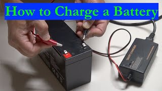 How to Charge a Batterylead acid and lithiumion batteries 2021 [upl. by Tronna]