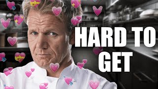 Rizzing GORDON RAMSAY cause im hungry [upl. by Leahcimauhsoj581]