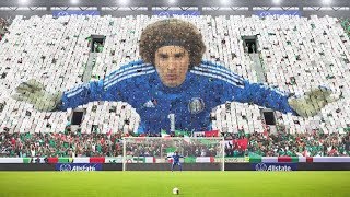 Guillermo Memo Ochoa • The Mexican Wall • Best Saves Ever  HD [upl. by Kronick]