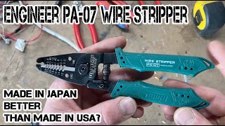 Engineer PA07 Wire Stripper  Better Than Snap On [upl. by Aneeh]