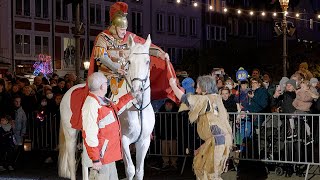 Sankt Martinsfest auf dem Marktplatz [upl. by Anesuza]