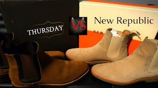 New Republic VS Thursdays Boots The Best Suede Chelsea boots [upl. by Clarita119]