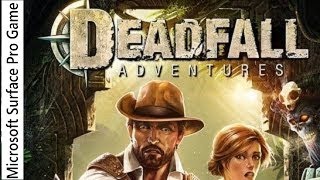 DEADFALL ADVENTURES Gameplay on Microsoft Surface Pro with xbox 360 Controller intel hd 4000 [upl. by Kathleen340]