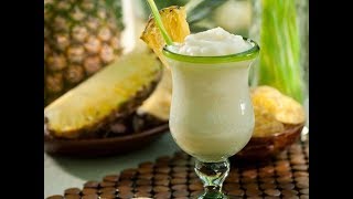 Pina Colada Recipe Non Alcoholic  Easy Pina Colada halal Recipe Video In Urdu [upl. by Autry]