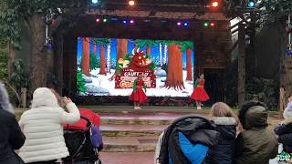 Chessington Gruffalo Christmas Groove show  Winters Tail 2018 [upl. by Glialentn478]