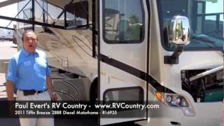 2011 Tiffin Allegro Breeze 28BR Diesel Motorhome  16935 [upl. by Aniwde]