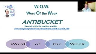 WOW Word Of Week Antibucket YOLO FOMO [upl. by Holmen784]