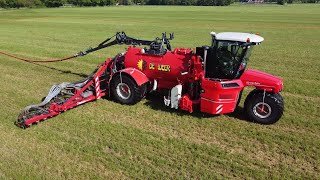 De Weer drag hose manure injecting [upl. by Orimlede]