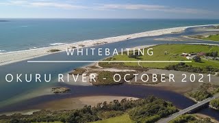 Whitebaiting the Okuru River Haast  October 2021 044 [upl. by Ateinotna]