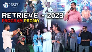 RETRIEVE 2023 all program promo  IMMANUEL WORSHIP CENTRE   VALLIYODEPALAKKAD [upl. by Jerrold]