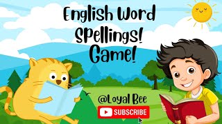 quotFun English Spelling Words Game for Kids  Learn amp Spell with Fun Activitiesquot [upl. by Radnaskela852]