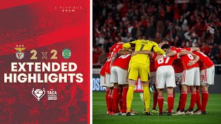 Extended Highlights  SL Benfica 22 Sporting CP [upl. by Nahn]