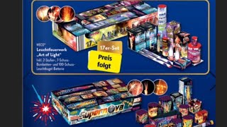 Nieuw vuurwerk van de ALDI 20242025 vuurwerk feuerwerk [upl. by Hopper]