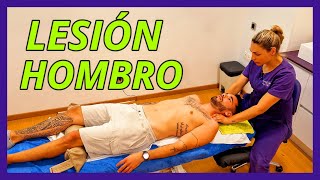 🔷HOMBRO doloroso tratamiento rotadores 💪🏻 hombro con PUNCIÓN SECA Caso real 🔝 fisioterapiahombro [upl. by Anauqaj]