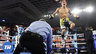 Oscar Valdez with the Knockout of the Year Over Miguel Berchelt Wins Belt [upl. by Pani]