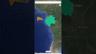 República Dominicana vs Gabón Comparando Tamaños de Países [upl. by Chevy]