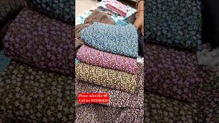 Ladies suit wholesale market Delhi Chandni Chowk printed cotton shop Arihant textile [upl. by Ennayelhsa]