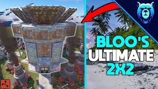 Blooprints PERFECT 2x2 Expansion  Rust Base Design 2024 [upl. by Ari]