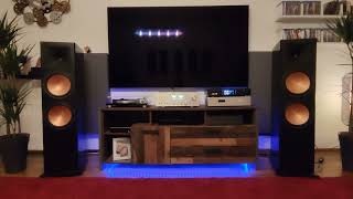 Klipsch Rf7 mk3  Yamaha As2200  Cambridge Cx vn2 Hires Streamer [upl. by Nawat]