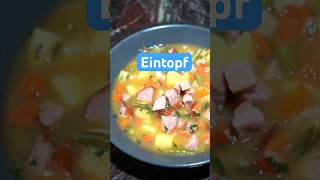 Ein Topf Eintopf 🍁🍁🥘🥘 eintopf rezept herbst vitamine gesund cabanossi short shorts [upl. by Moriah847]