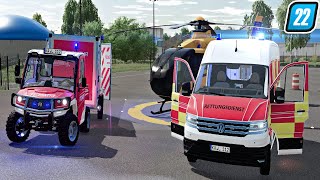 Eröffnung der Feuerwehr Luftrettung  Ls22 Kandelin [upl. by Ahsirtal406]